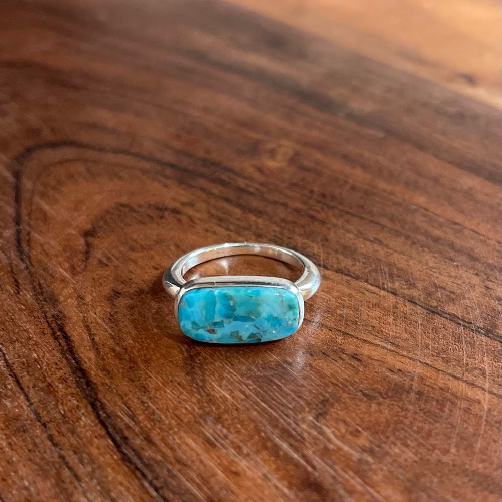 Silver Turquoise Ring